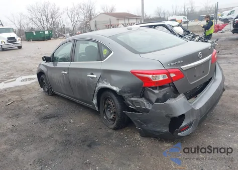 2016 Nissan Sentra Sv from USA, damaged, VIN 3N1AB7APXGY252716